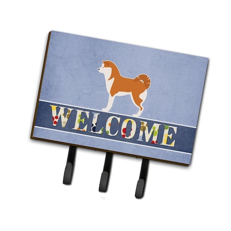 Carolines Treasures Akita Welcome Leash or Key Holder BB5576TH68